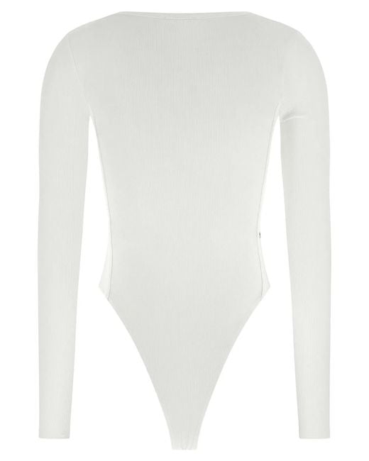 DIESEL White 'T-Bodyn' Bodysuit