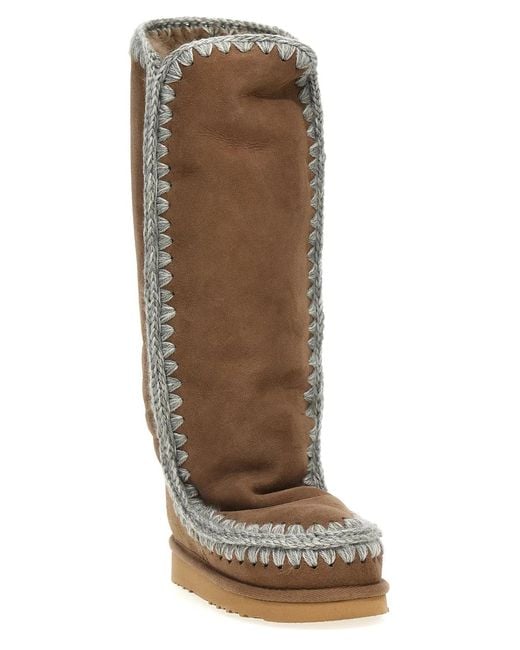 Mou Brown 'Eskimo 40' Ankle Boots