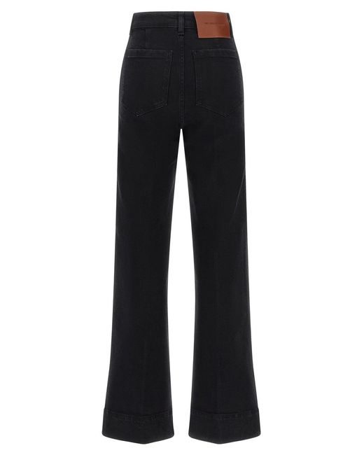 Victoria Beckham Black 'Alina' Jeans