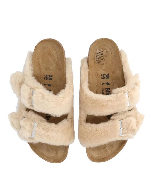 Birkenstock Natural Leather Sandals