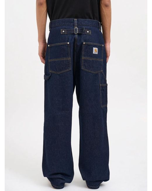 Carhartt Blue Belmont Pant 'Smith' Denim for men