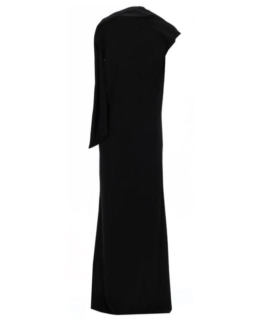 THE GARMENT Black Long Dress With Scarf