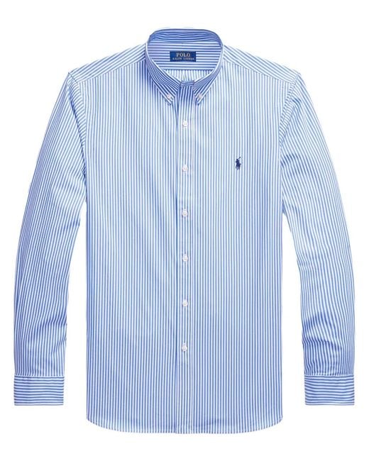 Ralph Lauren Blue Button Down Shirt for men