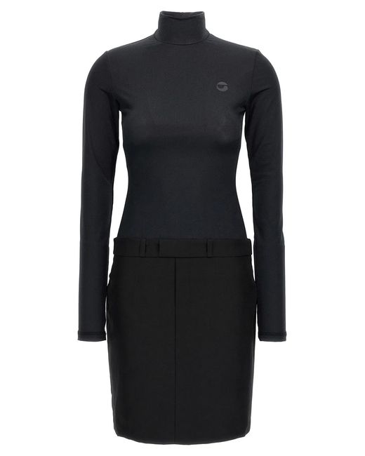 Coperni Black 'Hybrid' Dress