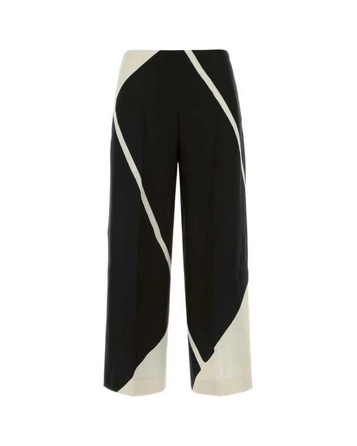 Alberta Ferretti Black Pantalone