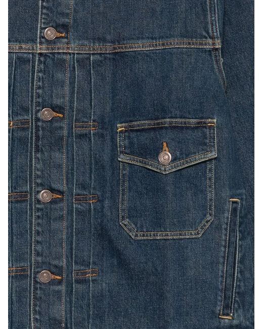 Paul Smith Blue Ps Paul Smith Denim Cotton Jacket for men