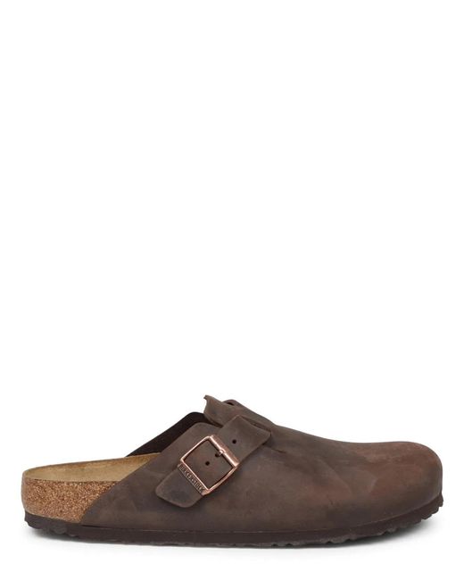 Birkenstock Brown Sandals, 100% Pelle