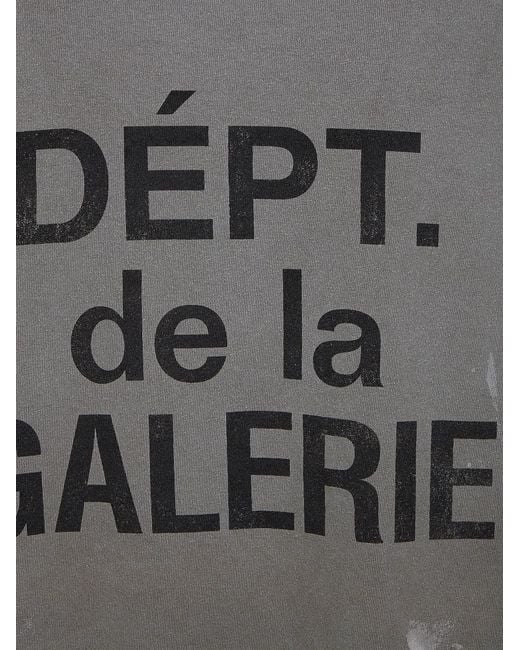 GALLERY DEPT. Gray Painted "French Collector" Tee for men