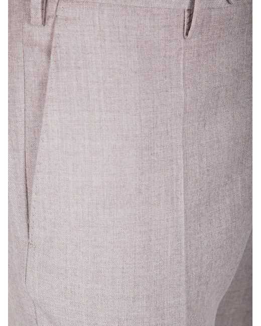 Incotex Gray "Chino Slim Fit" Trousers for men
