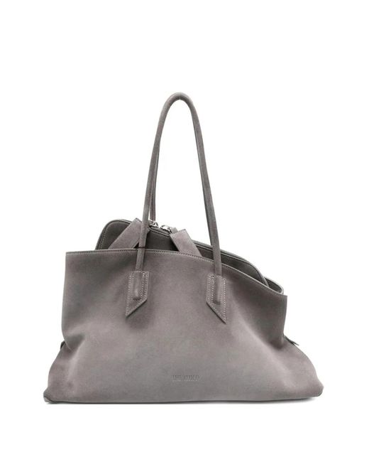 The Attico Gray La Passeggiata Medium Bag