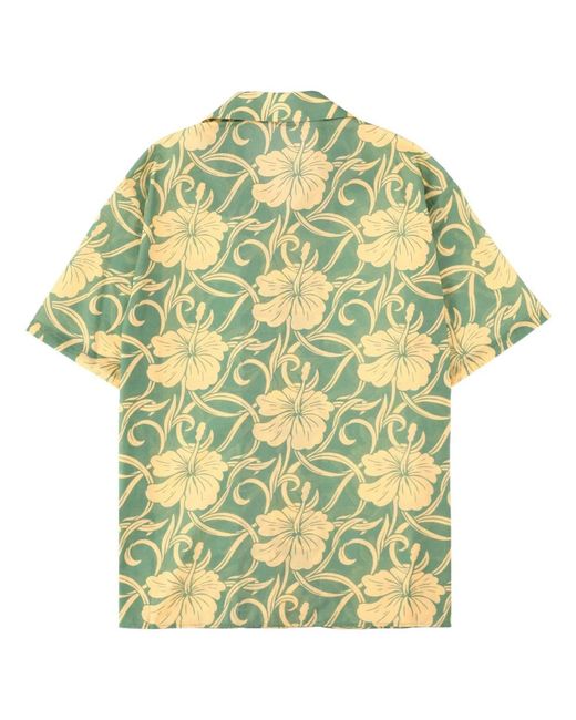 Drole de Monsieur Green Cotton Shirt for men