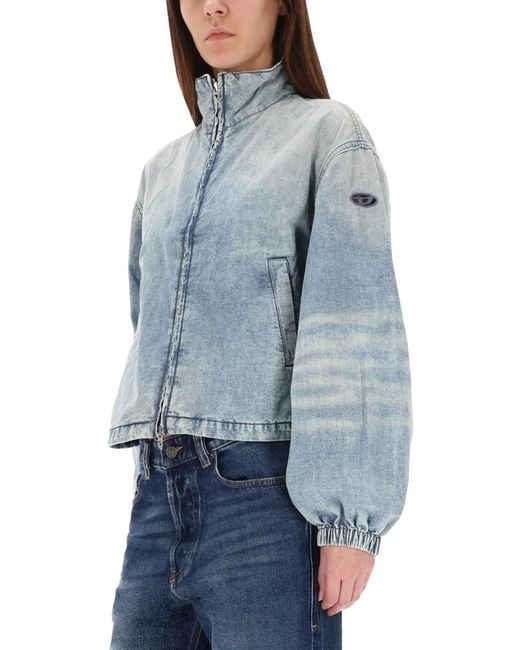 DIESEL Blue Deflowyes Jacket