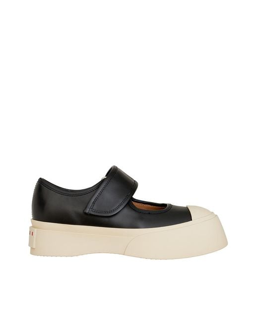 Marni Black Sneaker Mary Jane