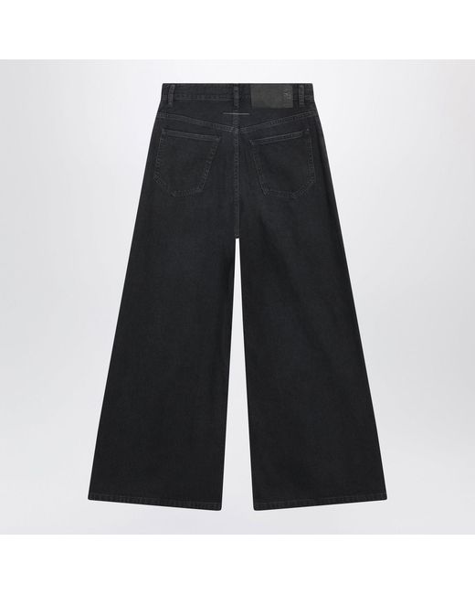 MM6 by Maison Margiela Black 5 Pocket Pants