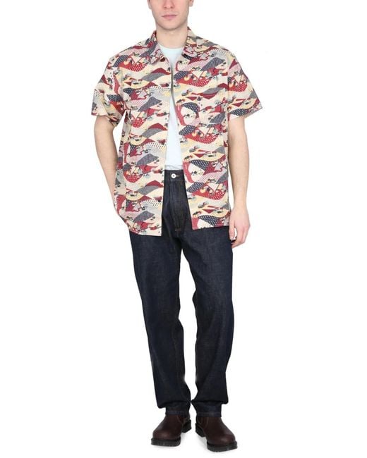 YMC Red Malick Shirt for men