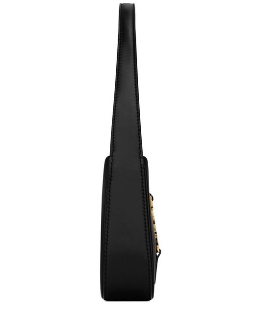 Saint Laurent Black Le 5 À 7" Mini Hobo Bag