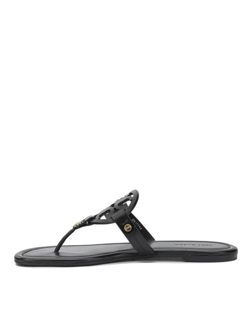 Tory Burch Black Leather Sandals