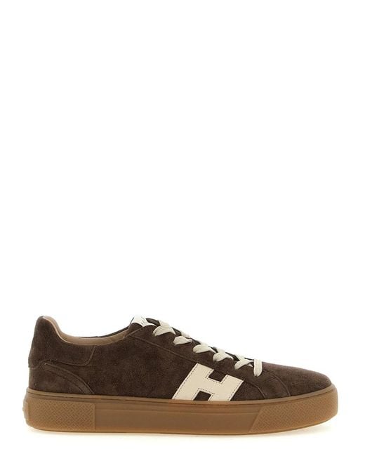Hogan Brown Crosswind' Sneakers for men