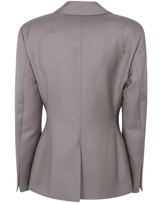 Rohe Gray Hourglass Shaped Blazer