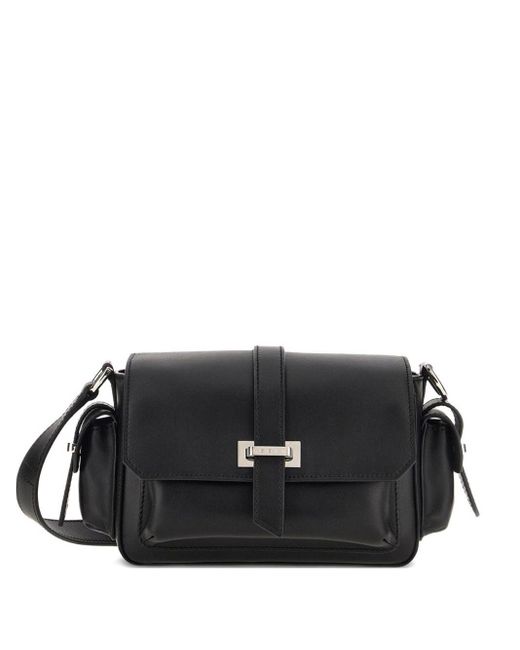 Hogan Black Small "Flap" Bag