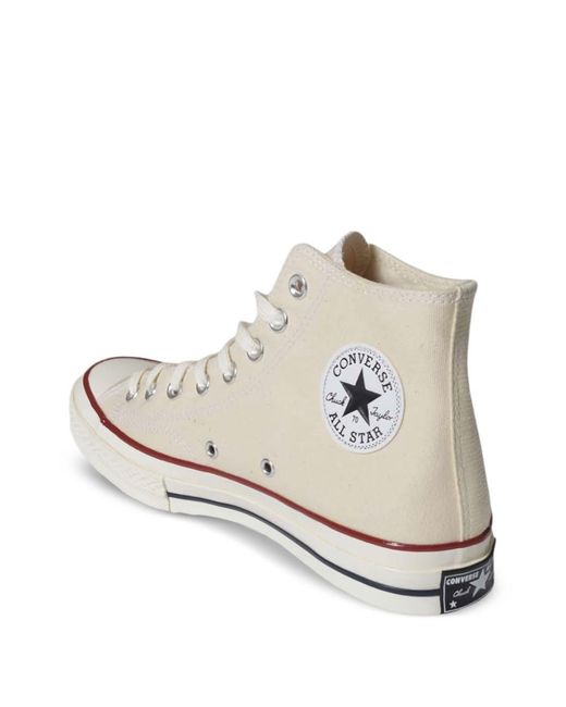 Converse Natural Ecru Fabric Sneakers