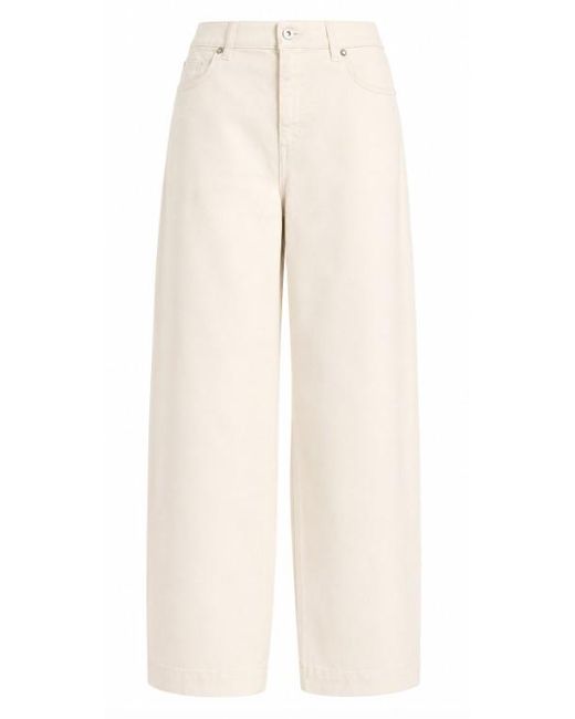 P.A.R.O.S.H. Natural Cotton Elastane Trousers