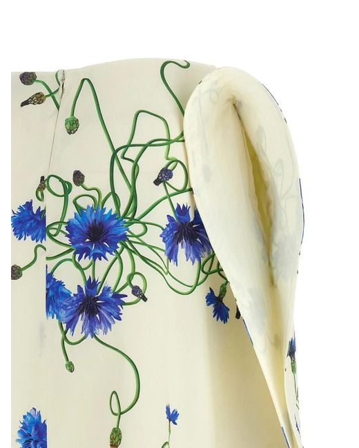 Stella McCartney Blue Ruffled Skirt