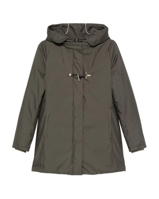 Fay Gray Technical Gabardine Toggle Coat