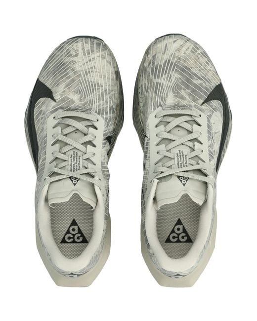 Nike Gray Acg Ultrafly Trail Shoes for men