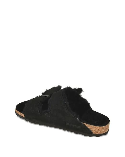 Birkenstock Black "Boston" Sandals