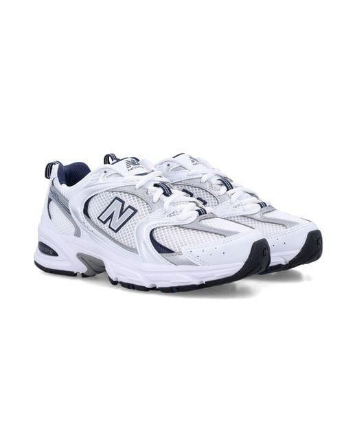 New Balance White 530 And Sneakers