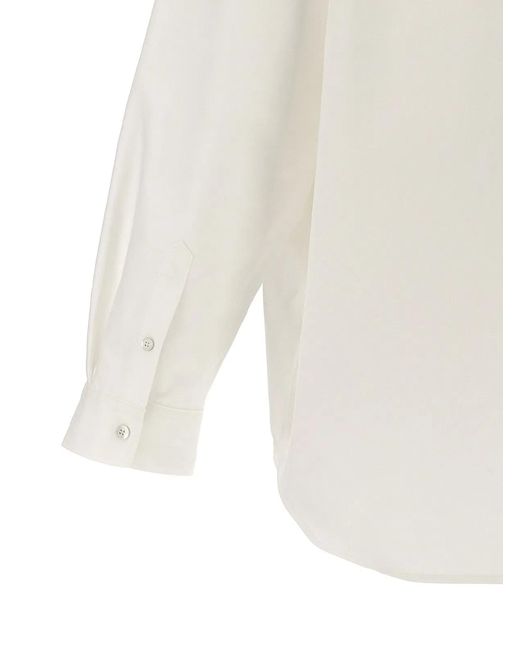 Balenciaga White 'Outerwear' Shirt