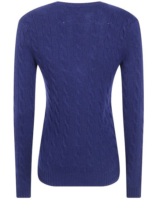 Polo Ralph Lauren Blue "Kimberly" Long Sleeves Pullover