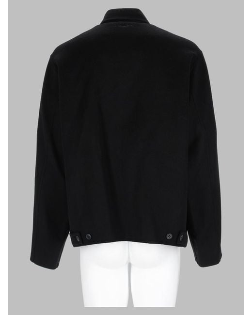 MM6 by Maison Margiela Black Giacca for men