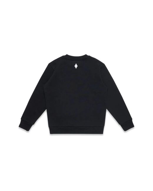 Marcelo Burlon Black Marcelo Burlon County Of Milan Cross Tiger Crewneck