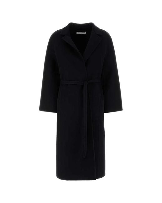 Jil Sander Black Coat 84 Db