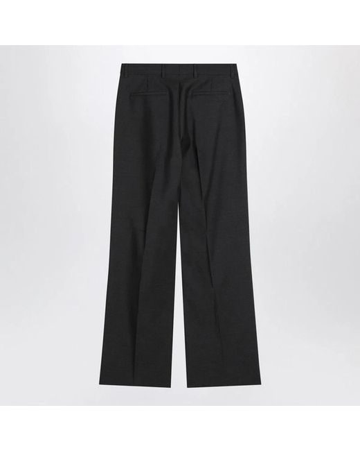 Gucci Gray Wool Trousers