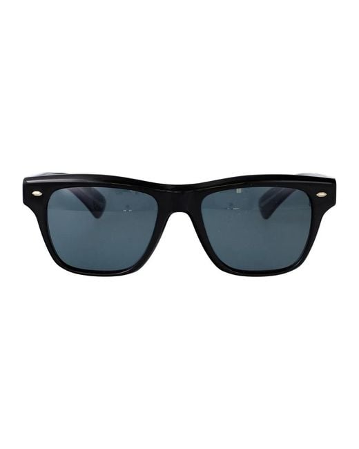 Oliver Peoples Blue Acetate Sunglasses