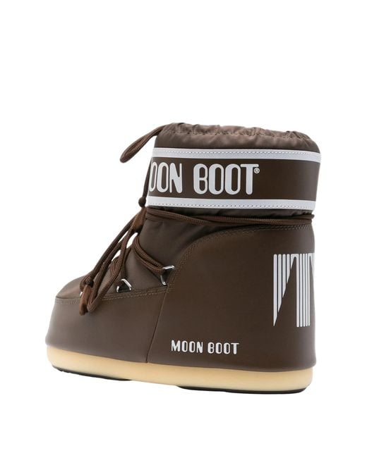 Moon Boot Brown Icon Low Boots