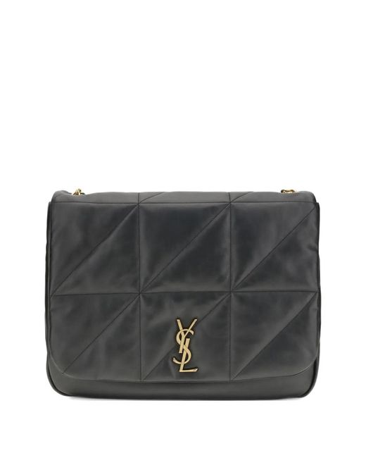 Saint Laurent Black Leather Jamie Shopping Bag