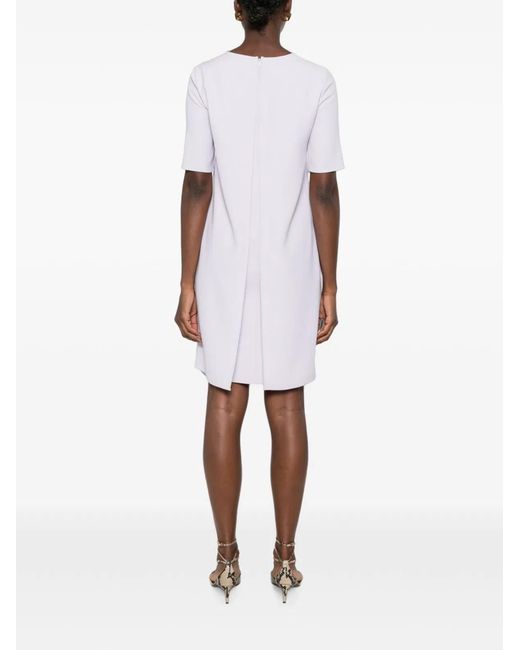 Emporio Armani Purple Short Dress
