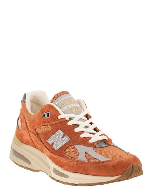 New Balance Brown 991V2