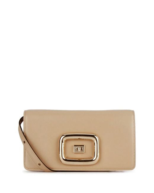 Roger Vivier Natural Clutch