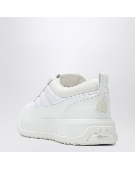 Moncler White Altive Suede And Nubuck Leather Sneakers for men