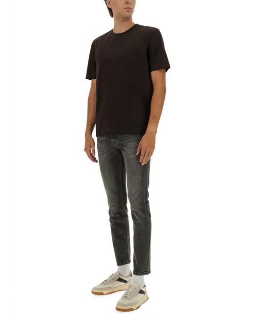 Boss Gray Delaware Slim Fit Jeans for men