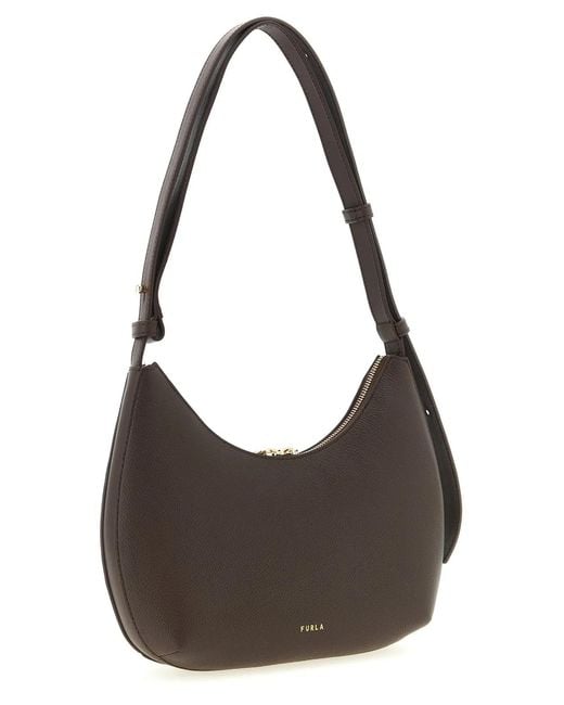 Furla Gray Goccia' Small Shoulder Bag