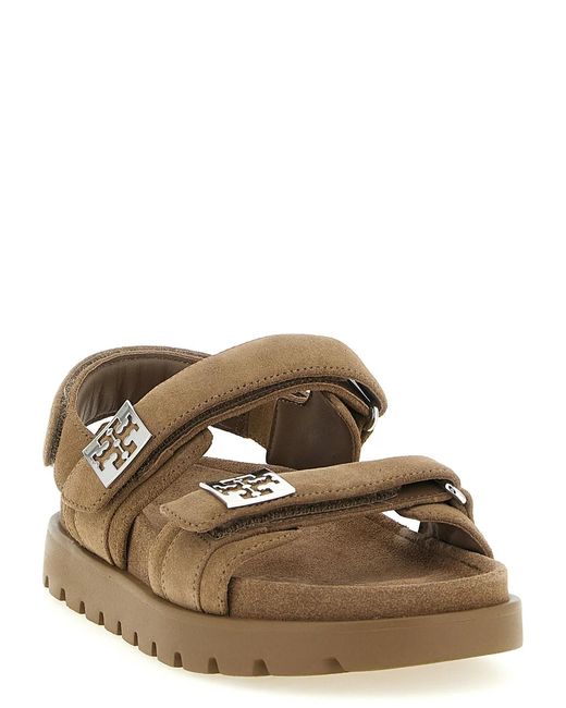 Tory Burch Brown 'Mellow' Sandals