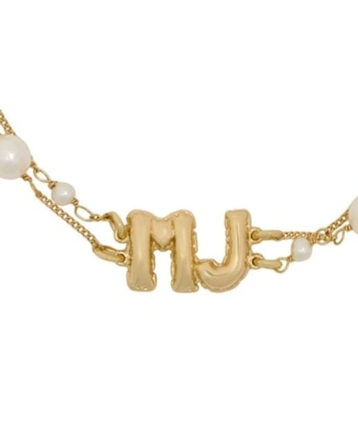 Marc Jacobs Metallic Brass Jewelry