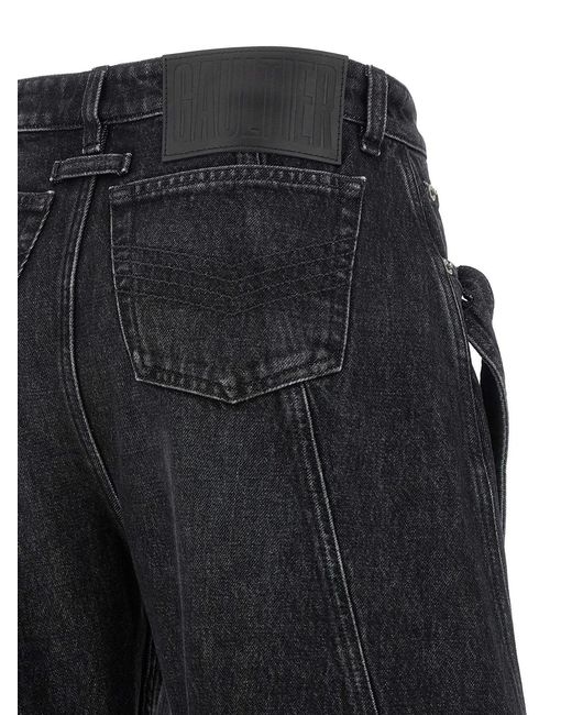 Jean Paul Gaultier Blue Low Waist Jeans