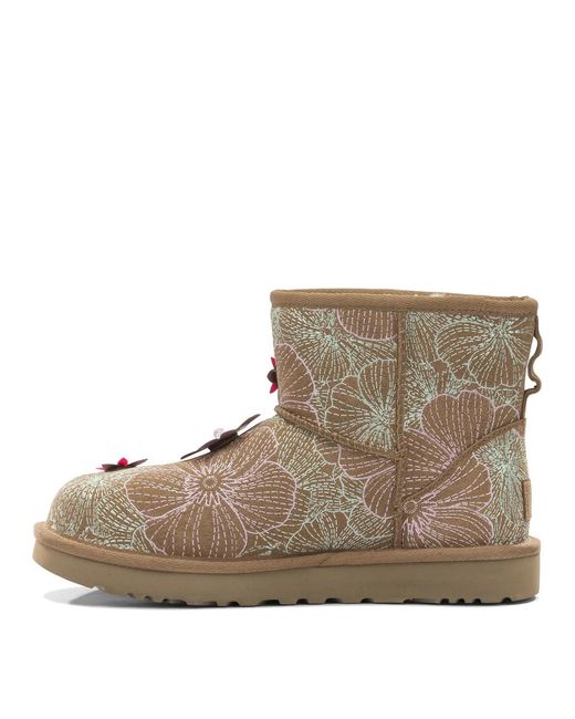 Ugg Brown Suede Rubber Boots